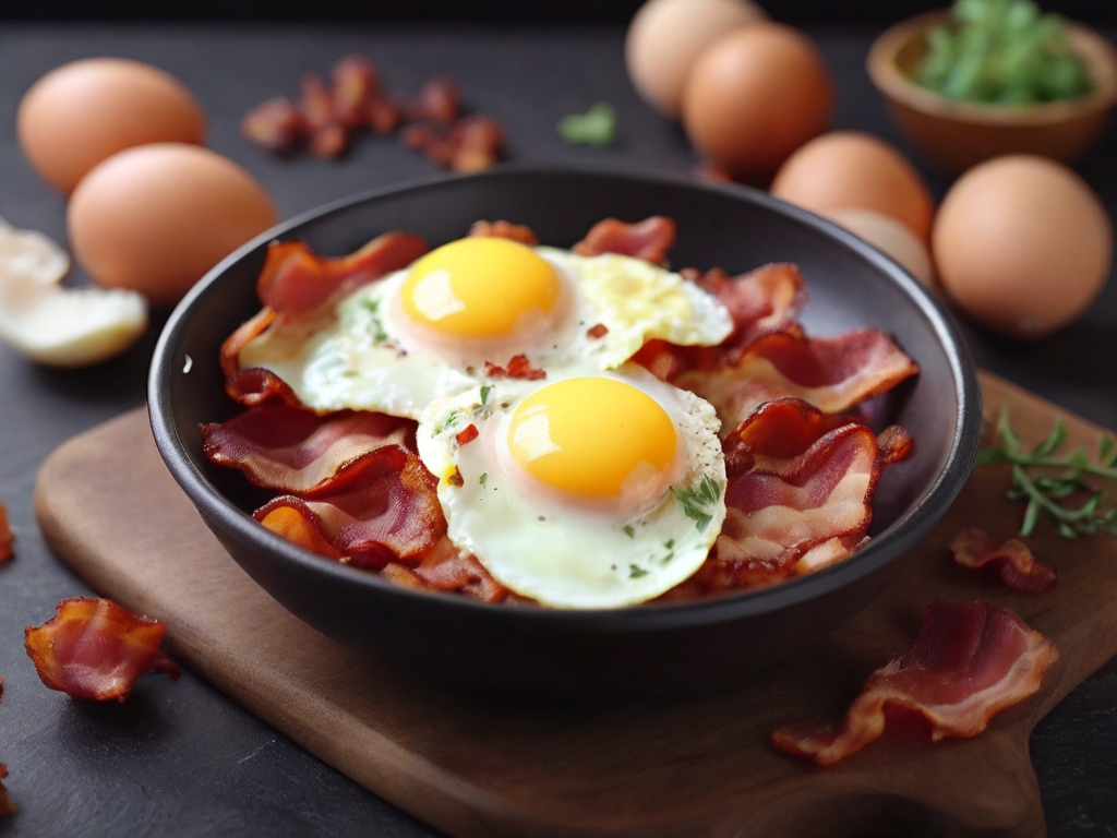 bacon en eieren